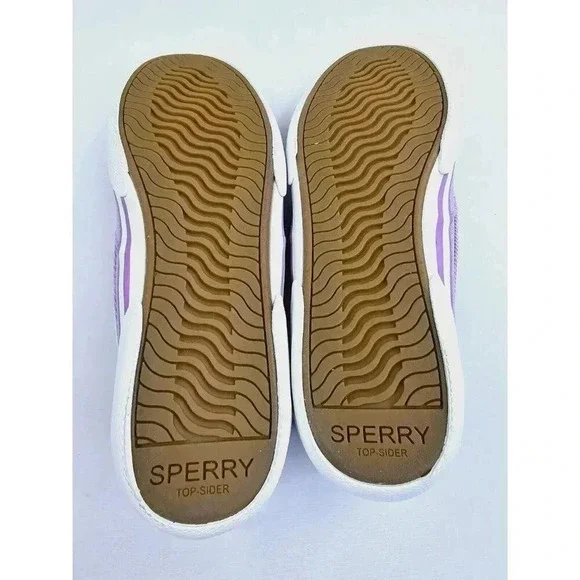 Sperry Top Sider Size 9W Women's Lavender Low Lace Fashion Boat Shoes STS55881 - Picture 9 of 13